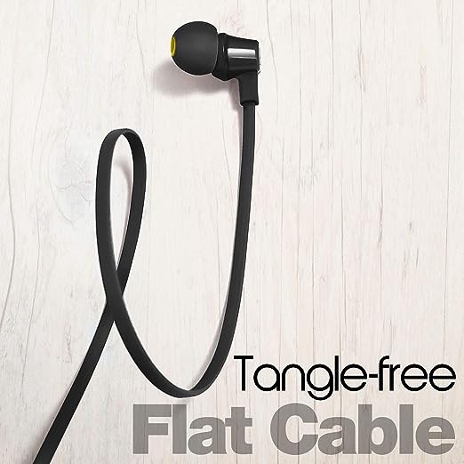 Infinity (JBL Zip 100 Wired in Ear Earphones with Mic, Immersive Bass, One Button Multi-Function Remote, Tangle Free Flat Cable (Black) Infinity (JBL Zip 100 Wired in Ear Earphones with Mic, Immersive Bass, One Button Multi-Function Remote, Tangle Free Flat Cable (Black)